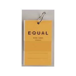 L!FE/ライフ 単語カード 5×3 イコール 白 P319C 黄