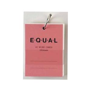 L!FE/ライフ 単語カードA7 イコール 白 P320D ピンク