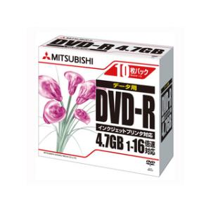 Verbatim バーベイタム データ用DVD-R 4.7GB 1-16倍速 10枚ケース入り　DH...