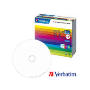 Verbatim/バーベイタム  在庫限り データ用DVD-R DL 8.5GB（2-8倍速対応） ...