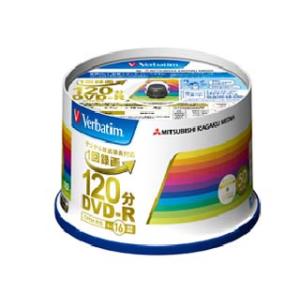 Verbatim バーベイタム 録画用DVD-R 4.7GB（1-16倍速対応） スピンドルケース ...