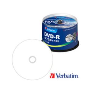 Verbatim バーベイタム データ用DVD-R 4.7GB 1〜16倍速 50枚 スピンドルケー...