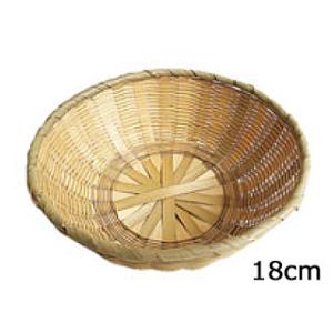 MANYO 萬洋 竹　中華菜ザル　18cm　80−110Ｂ