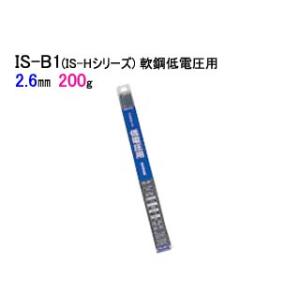 IKURA 育良精機  イクラロード溶接棒 IS-B1 軟鋼低電圧用【φ2.6mm 200g】