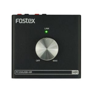 【5年間延長保証込】FOSTEX フォステクス PC200USB-HR ハイレゾ対応DAC内蔵パーソナル・アンプ｜murauchi