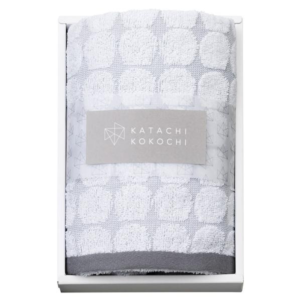 　 ★★★カタチココチ フェイスタオル グレー K-20506