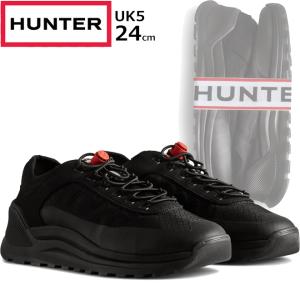 HUNTER ハンター 【レディース】トラベル スニーカー 【ブラック】【UK5/24cm】 WFF1100REN｜murauchi