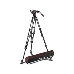 Manfrotto マンフロット  MVK608TWINGA　ナイトロテック608ビデオ雲台+アルミツイン三脚GS