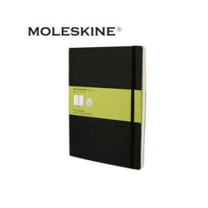 MOLESKINE モレスキン クラシックノートブック ソフトカバー XL 無地 ブラック QP62...