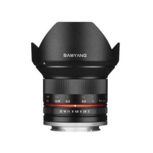 SAMYANG サムヤン  12mm F2.0 NCS CS(ブラック)　マイクロフォーサーズ用｜murauchi