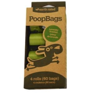 犬 お散歩 プープバッグ(Poop Bags)エコレフィル　交換用60枚入り｜murol