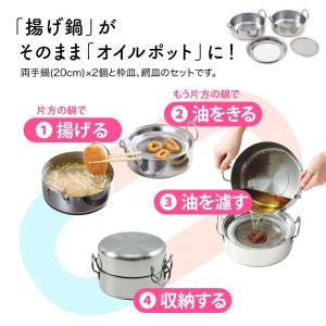 取っ手も場所を取らない 油ターン(ユウターン)...の詳細画像1