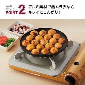 イワタニ ジュニア たこ焼きプレート カセット...の詳細画像2