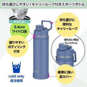 サーモス 真空断熱スポーツボトル キャリールー...の詳細画像2