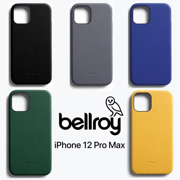 Bellroy レザー iPhone 12 Pro Max ケース ベルロイ Phone Case