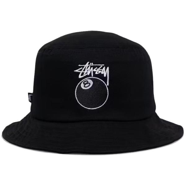 ステューシー  バケットハット STUSSY 8 BALL BUCKET HAT  バケハ 帽子 キ...