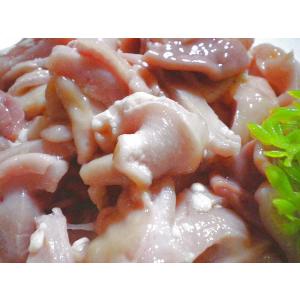 焼肉用　ガツ〔胃袋〕　国産500g　〔カットしてあります〕