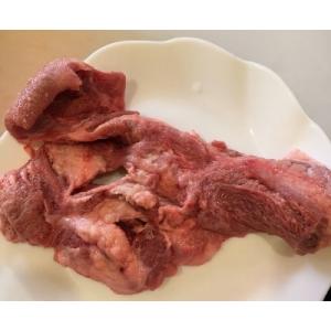 すじ肉１キロ大〔ハギシ顎肉〕　国産