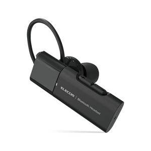 【正規代理店】 エレコム LBT-HSC10MPBK BluetoothハンズフリーヘッドセットUSB Type-C(充電端子) 通話・音楽用 大型通話ボタ