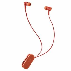 【正規代理店】 エレコム LBT-HPC17RD ワイヤレスイヤホン Bluetooth bund 巻き取りタイプ クリップ付き フロストレッド