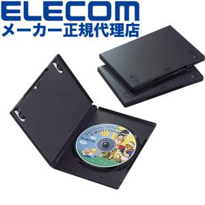 正規代理店】 エレコム CCD-DVD03BK トールケース ディスクケース 1枚