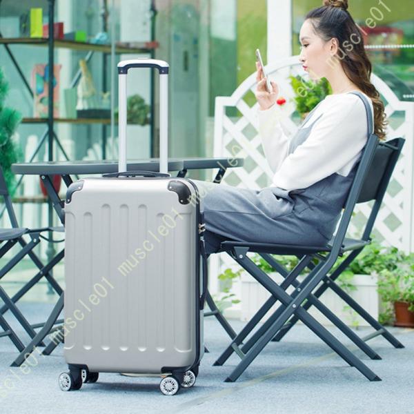 おしゃれでかわいいスーツケース Mサイズ 軽量 ハードケース 2泊 4泊 トランクケーススーツケース...