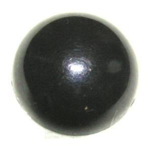 ぬいぐるみ目 プラスチックアイ ブラック 7.5mm １ペア