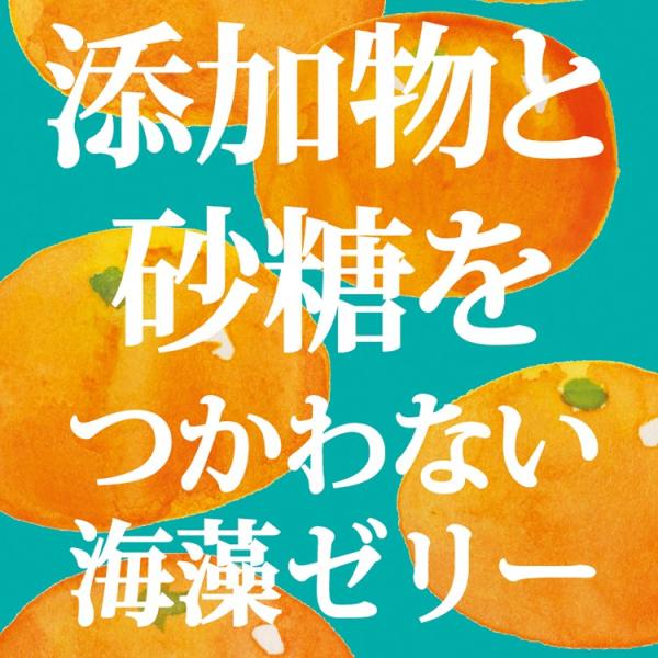 添加物と砂糖をつかわない海藻ゼリー みかん 広島産 無添加 万能食品 瀬戸内 イギス 妊娠 アレルギ...