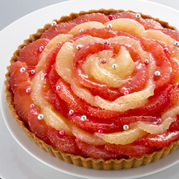 ケーキ・タルト ピンク・ホワイトグレープのタルト 直径22cm /ミュゼ・ド・ガトー