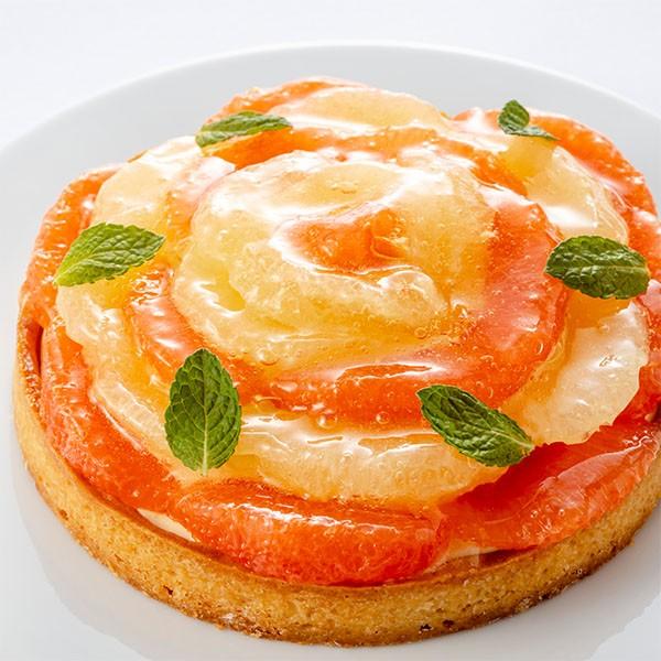 ケーキ・タルト ピンク・ホワイトグレープのタルト 直径15cm /ミュゼ・ド・ガトー