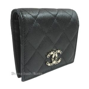 CHANEL（シャネル） がま口財布 長財布 レディース キャビアスキン