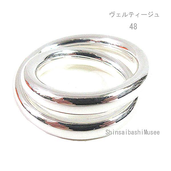《 新品 》 エルメス ヴェルティージュ リング 48 (日本サイズ 8号) シルバー製 SV925...