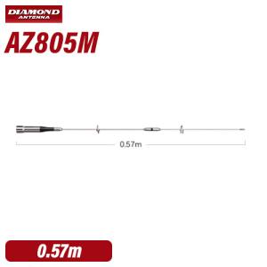第一電波工業 ダイヤモンド RHM12 7MHz〜430MHz帯 スクリュー