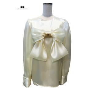 【SALE　70％オフ】エリザベッタフランキ（Elisabetta Franchi）　レディース　ブラウス　イタリア製　（サイズ40）｜museum8