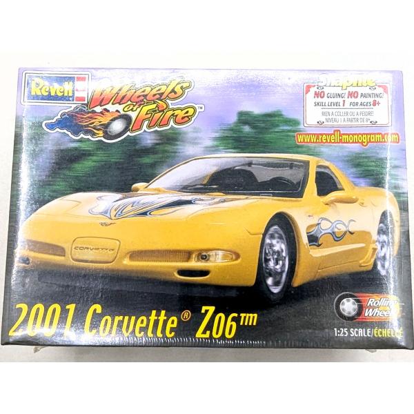 米レベル 1/25 2001 コルベット Z06