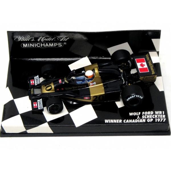 ミニチャンプス 1/43ウルフWR1J.シェクターカナダGP