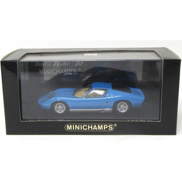 q ミニチャンプス　1/43ランボルギーニミウラスカイブルー