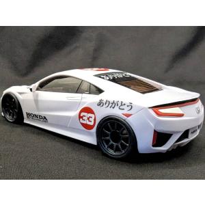 ミニッツボディ用ホンダNSXありがとう号デカールの詳細画像1