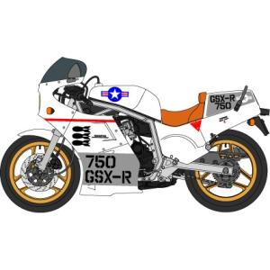 1/12スズキ GSX-R750 GAGカラーデカール