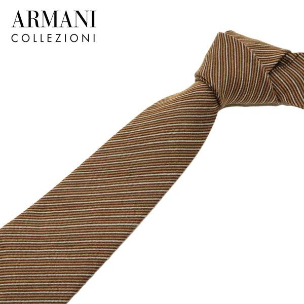 アルマーニ コレッツォーニ ARMANI COLLEZIONI  【訳あり】ストライプ ネクタイ 【...