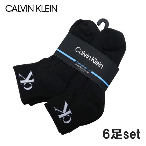 カルバンクライン Calvin Klein  メンズ ソックス 6足セットラッピング可能【即日発送】...