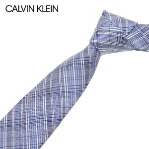 カルバンクライン Calvin Klein  ネクタイ ラッピング可能 【即日発送】【BLUE】 K7922516  476/necktie｜mush and laugh
