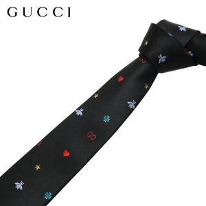 GUCCI（グッチ） ネクタイ ラッピング可能【即日発送】【NAVY】 473149