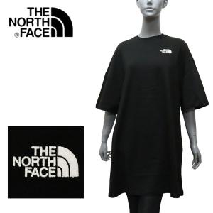 ザ ノースフェイス THE NORTH FACE  W S/S TEE DRESS  ラッピング可能 【即日発送】【BLACK】 NF0A55AP W S/S TEE DRESS JK3/l-tops｜mush-and-laugh