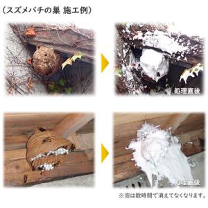 プロにも人気 ハチの巣駆除ムース 300ml ...の詳細画像1