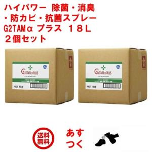 インフルエンザ 除菌 スプレー 業務用 G2TAM α プラス 18L ソフトタンク 2個セット ジ...