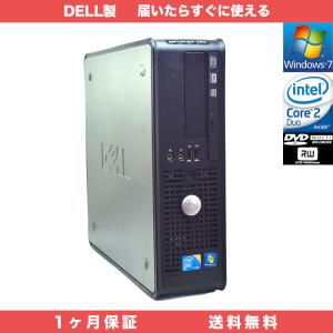 DELL OPTIPLEX 760 Windows7 Pro SP1 32bit メモリ2GB HDD250GB RCS303｜mushinet