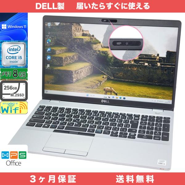 DELL LATITUDE 5510 Windows11 Pro 64bit メモリ8GB SSD2...