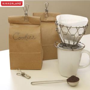 コーヒードリッパー KIKKERLAND   Pour Over Coffee Kit プアオーバーコーヒーキット  おしゃれ  ペーパーレス フィルター不要 折り畳み