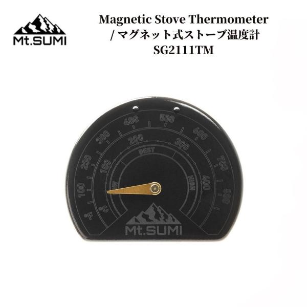 Mt.SUMI（マウントスミ） 薪ストーブ用　温度計 Magnetic Stove Thermome...